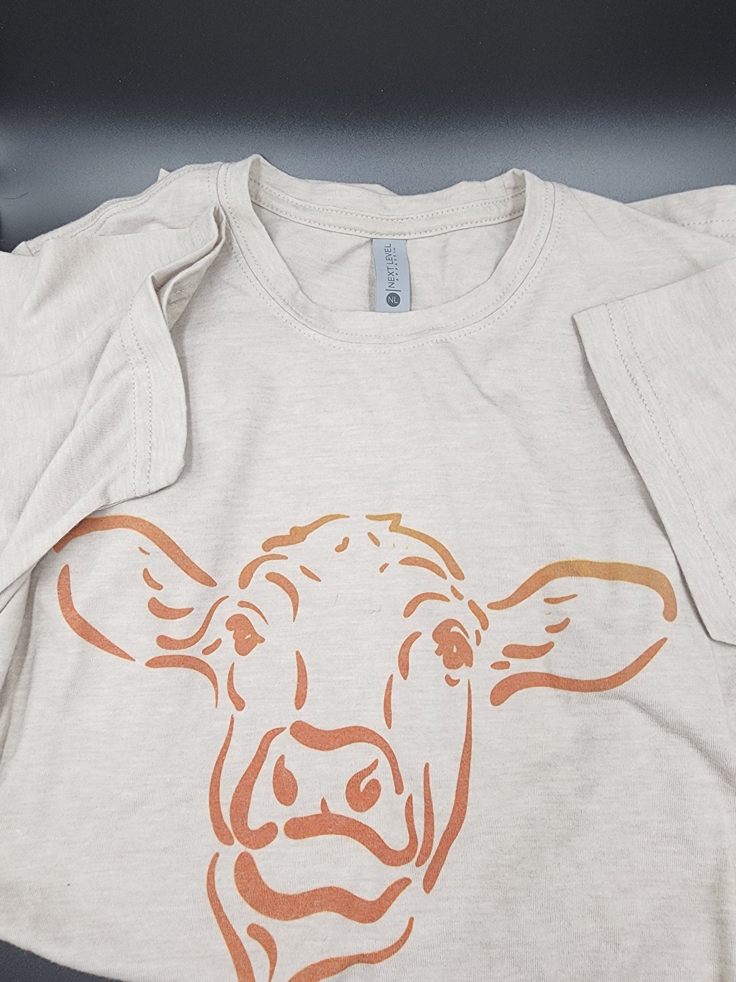 Cow T-Shirt Adult Small