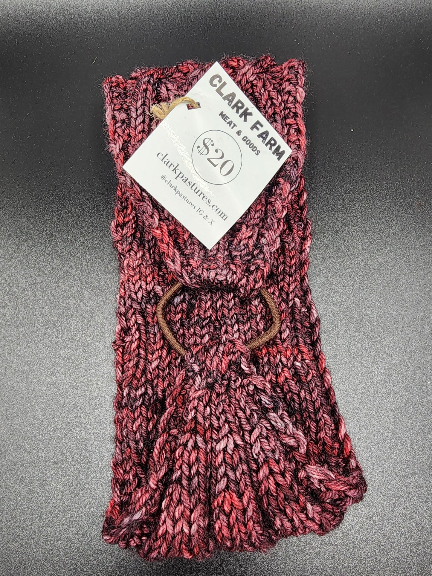 Earwarmer Headband Maroon