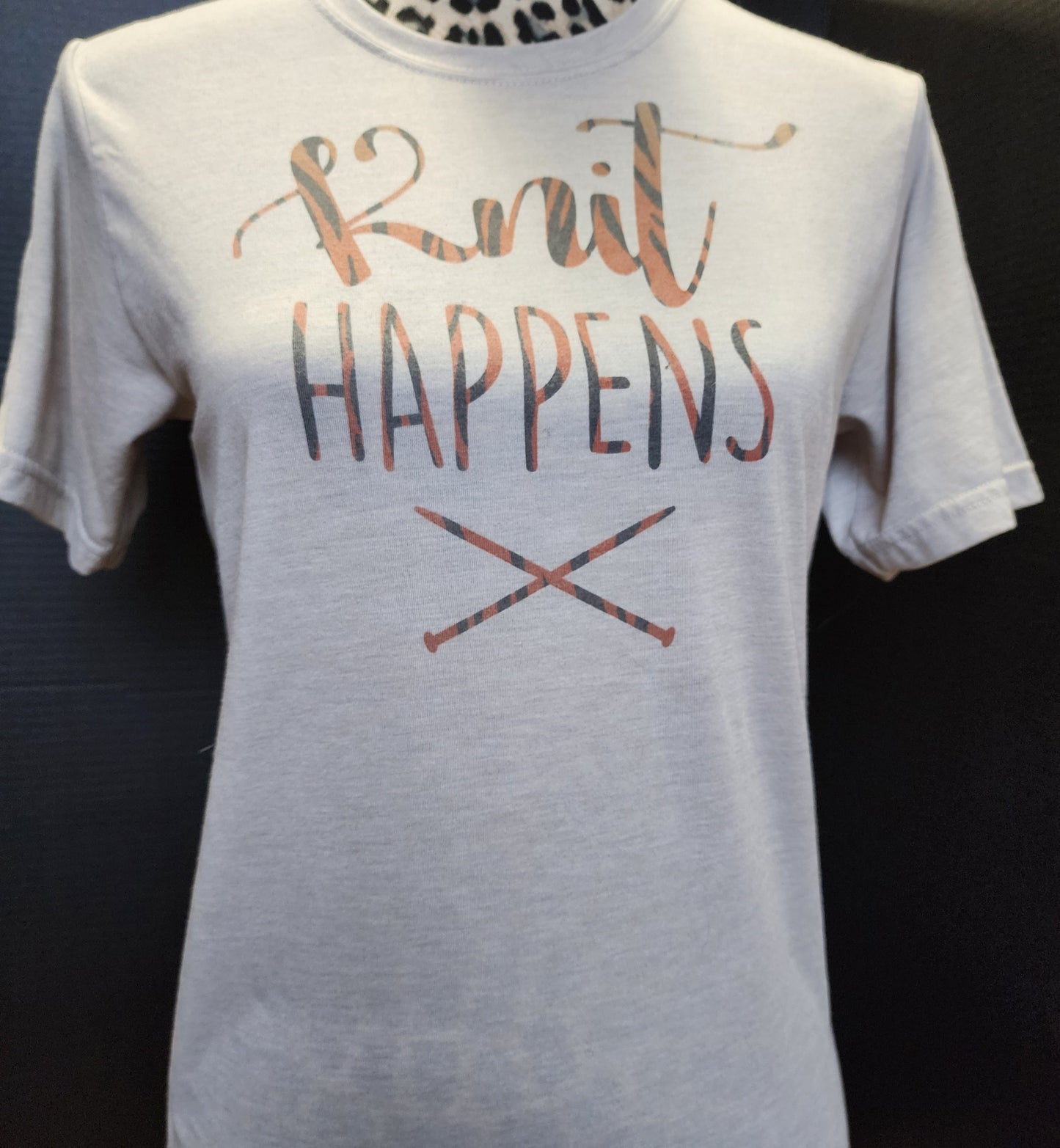 'Knit Happens' Themed T-Shirt