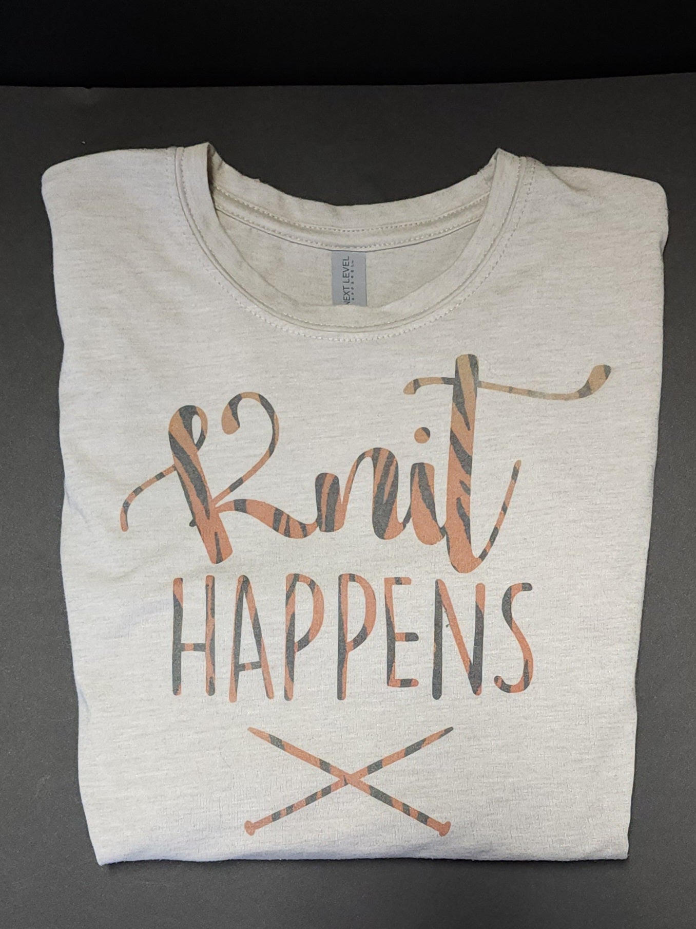 'Knit Happens' Themed T-Shirt