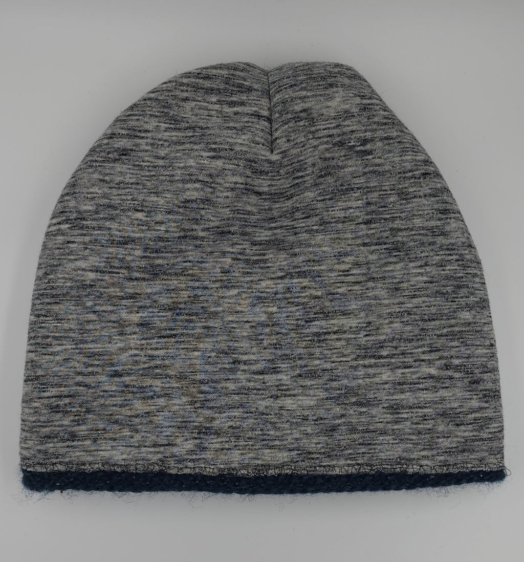 Dark Teal Knit Beanie Hat Knit Lined