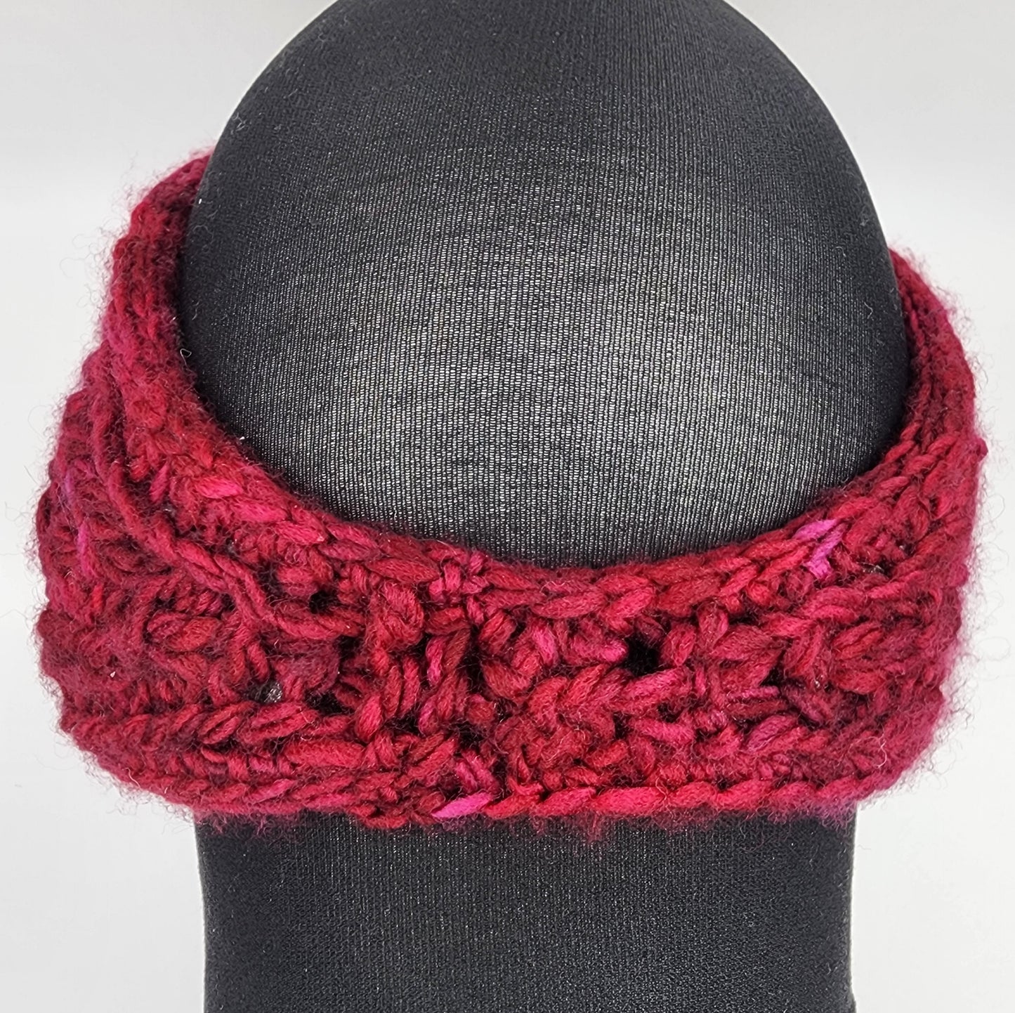 Maroon Ear Warmer Head Band