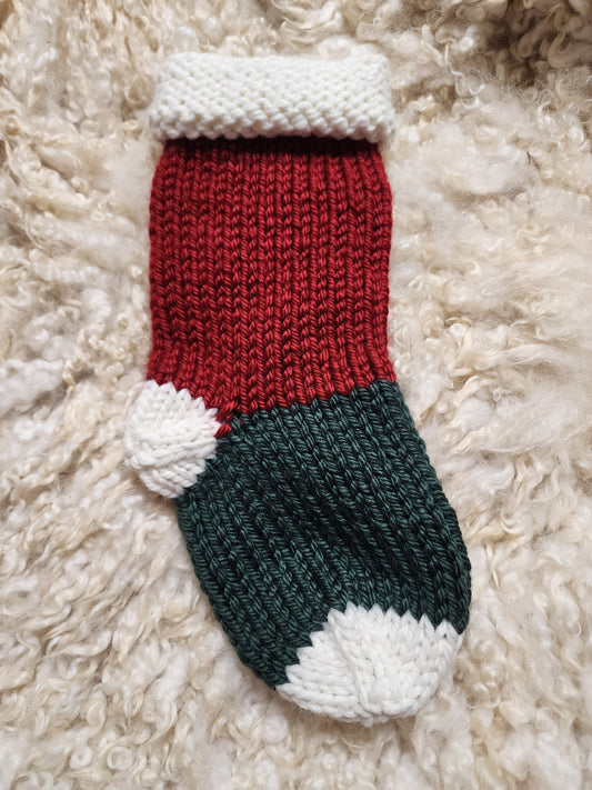 Christmas Stocking Chunky Knit