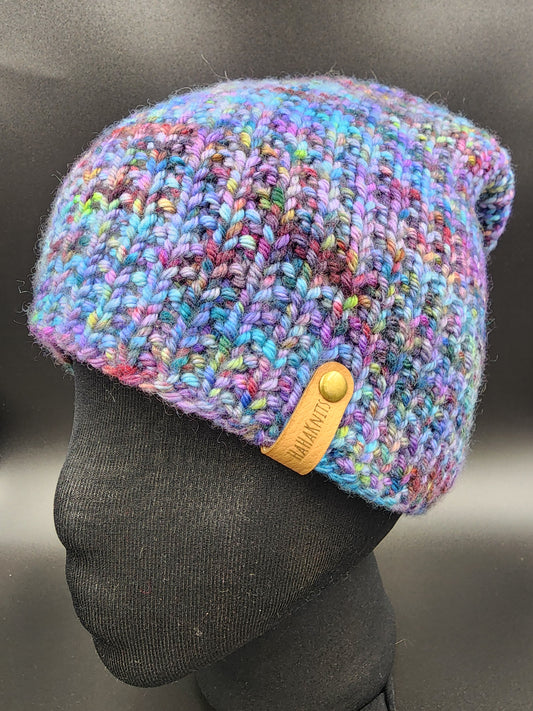 Slouchy Wool Knit Hat