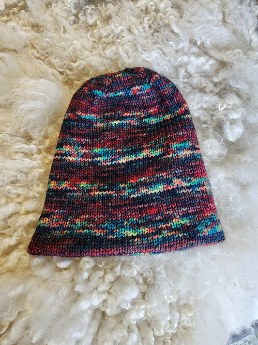 Knit Double Layer Beanie
