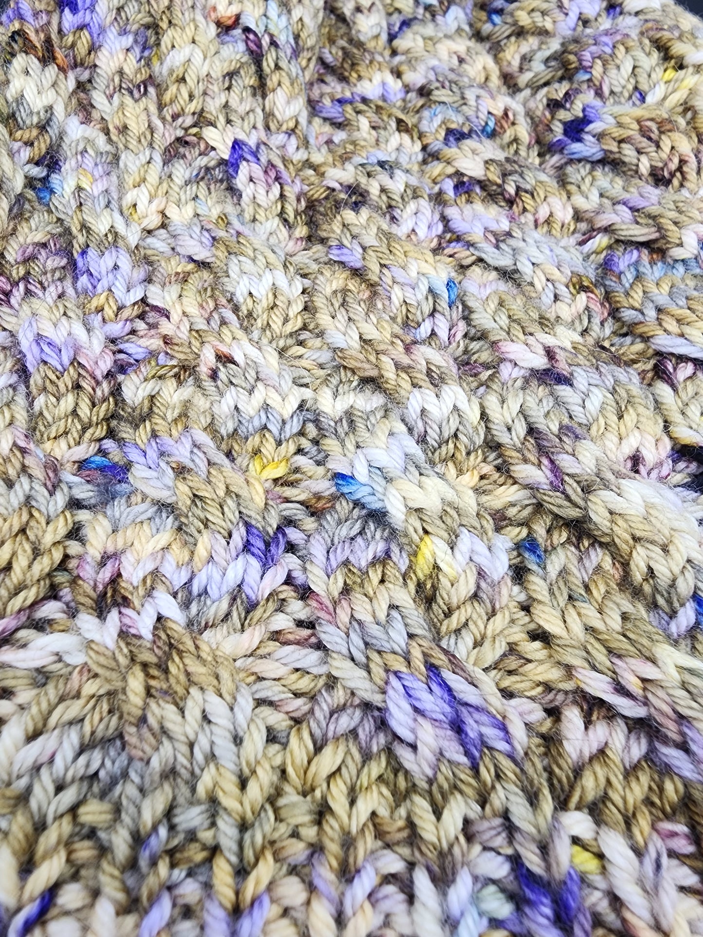 Soft Wool Cable Knit Hat