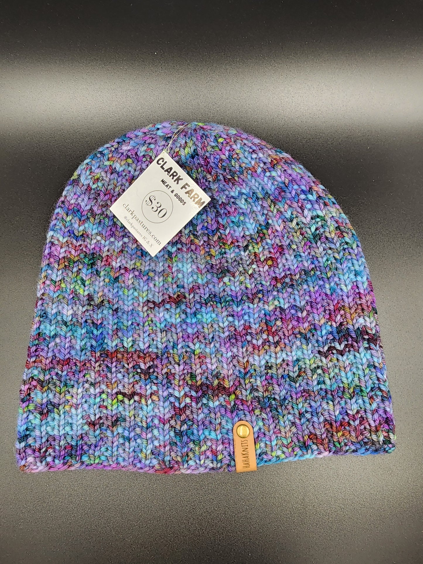 Slouchy Wool Knit Hat