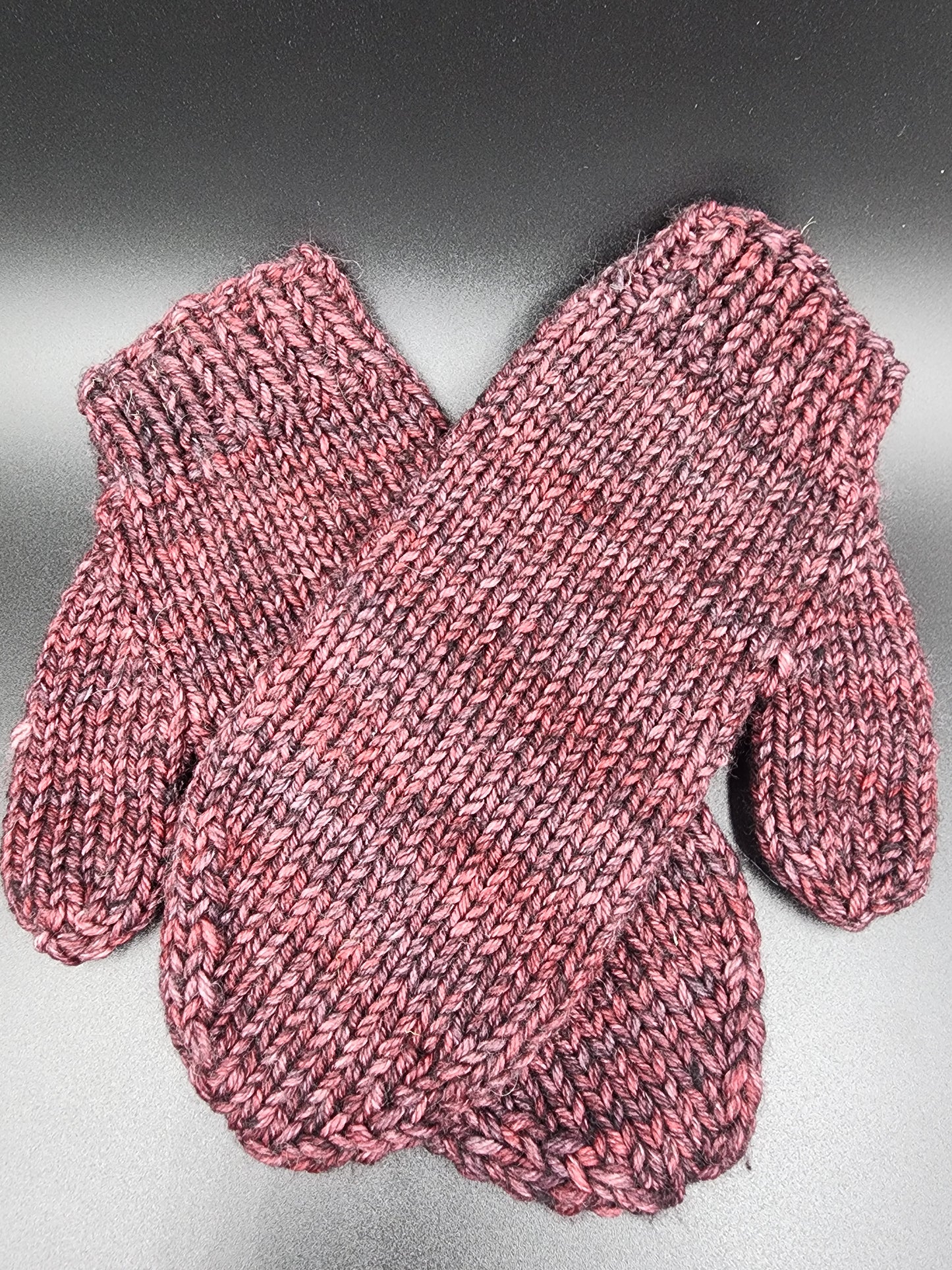 Wool Mittens Thick Soft Wool