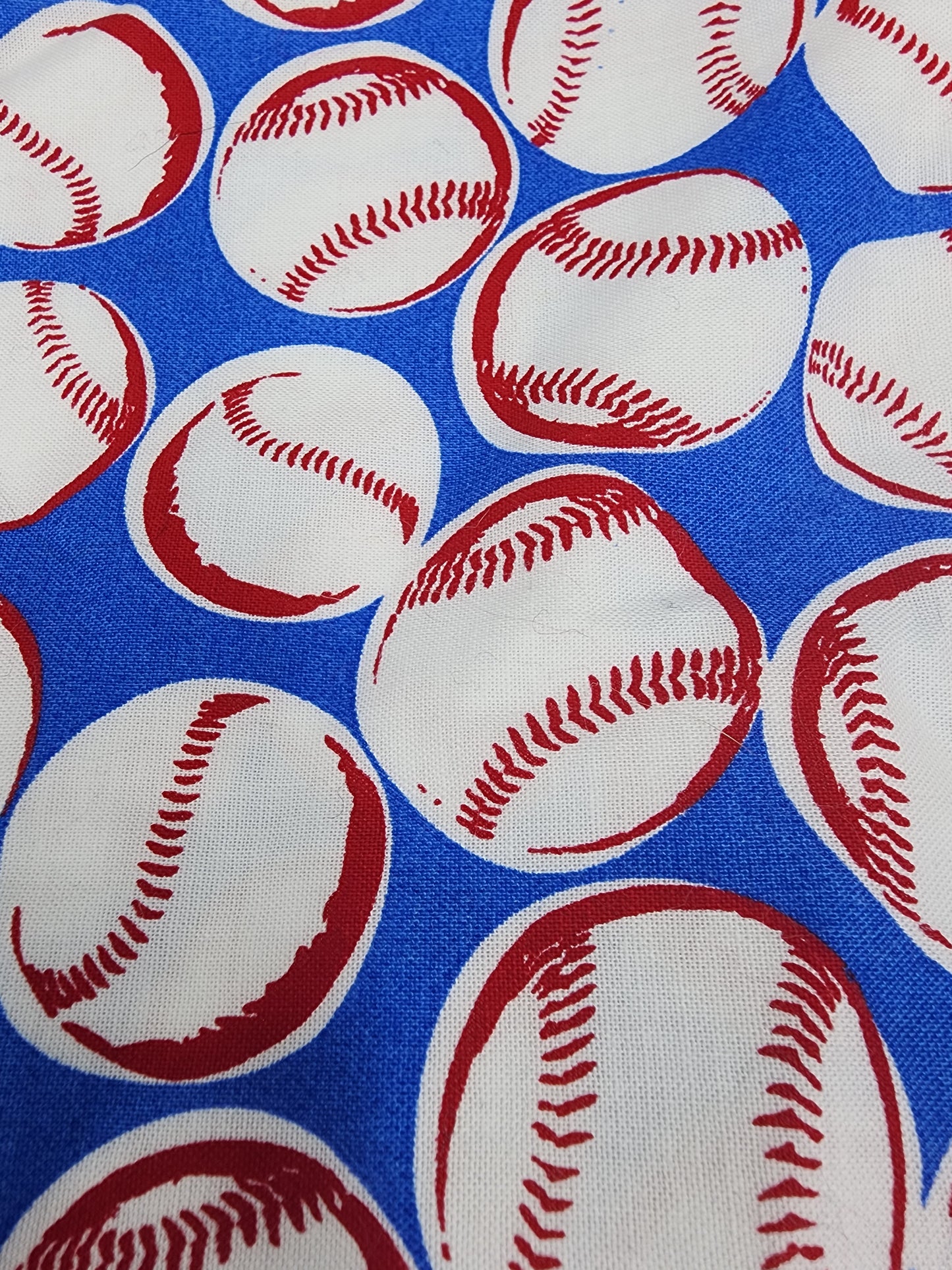 Baseball Themed Zipper Bag