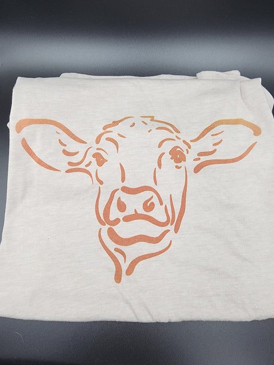 Cow T-Shirt Adult Small