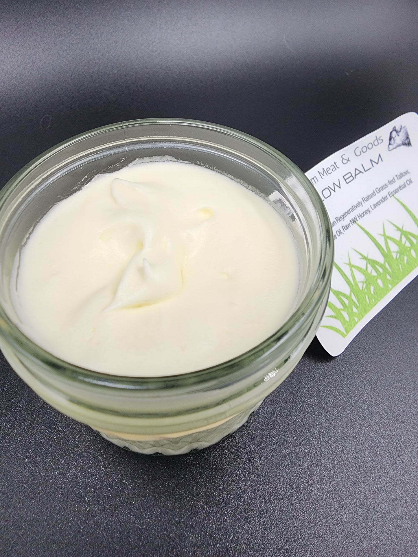 Grass-Fed Whipped Tallow Balm Lavender Scent 2 OZ