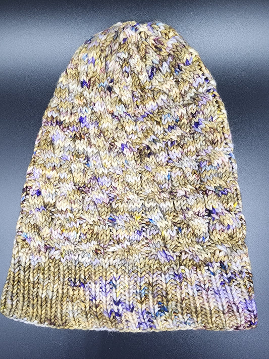 Soft Wool Cable Knit Hat